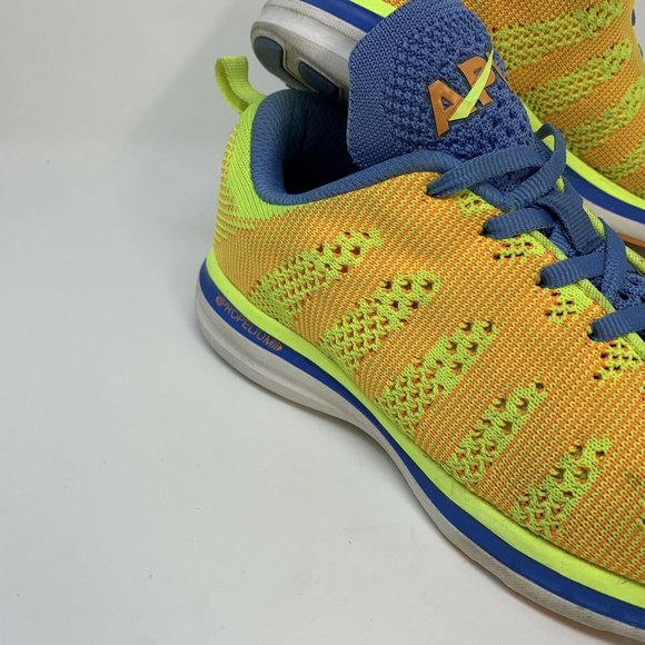 APL Techloom Pro Sneakers Women’s Size 7 Yellow - Picture 2 of 11